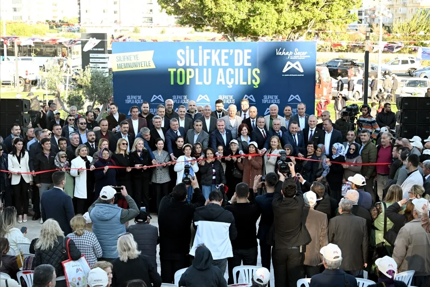 Türkiye Belediyeler Birliği Başkan Vekili Vahap Seçer: “Silifke’de 161 Milyon TL’lik Üç Büyük Projeyi Halkımızın Hizmetine Sunuyoruz”