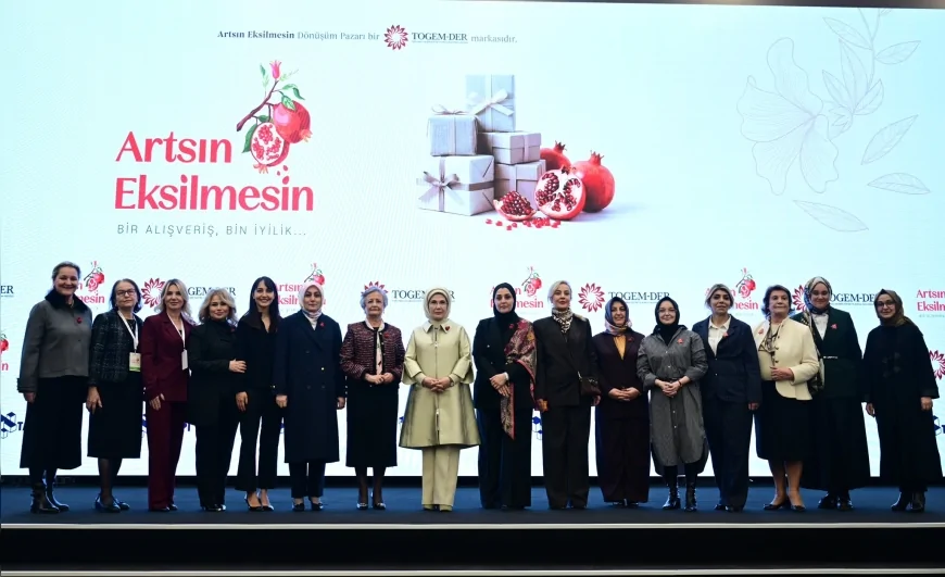 Cumhurbaşkanı Recep Tayyip Erdoğan’ın eşi Emine Erdoğan: “Bir Alışveriş, Bin İyilik Nar Taneleri Gibi Çoğalacak”