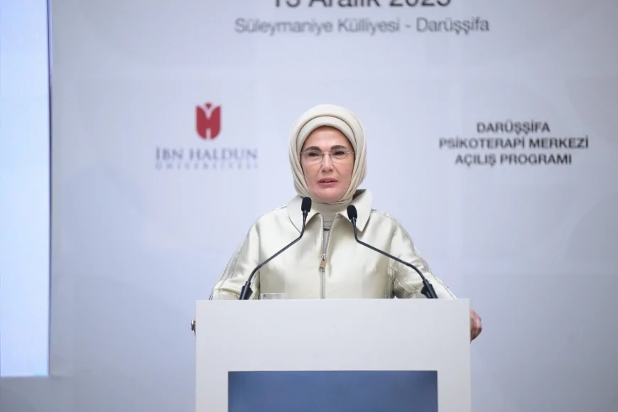 Cumhurbaşkanı Recep Tayyip Erdoğan’ın eşi Emine Erdoğan: “Bu merkezde medeniyetimizin şifa anlayışı modern bilimle buluşuyor”