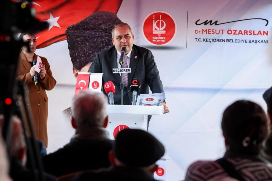 KEÇİÖREN BELEDİYE BAŞKANI DR. MESUT ÖZARSLAN: “OKAN ÇAĞAN KALBİMİZDE YAŞIYOR ADINI VE İCRAATLARINI YAŞATACAĞIZ” [DETAY HABER]