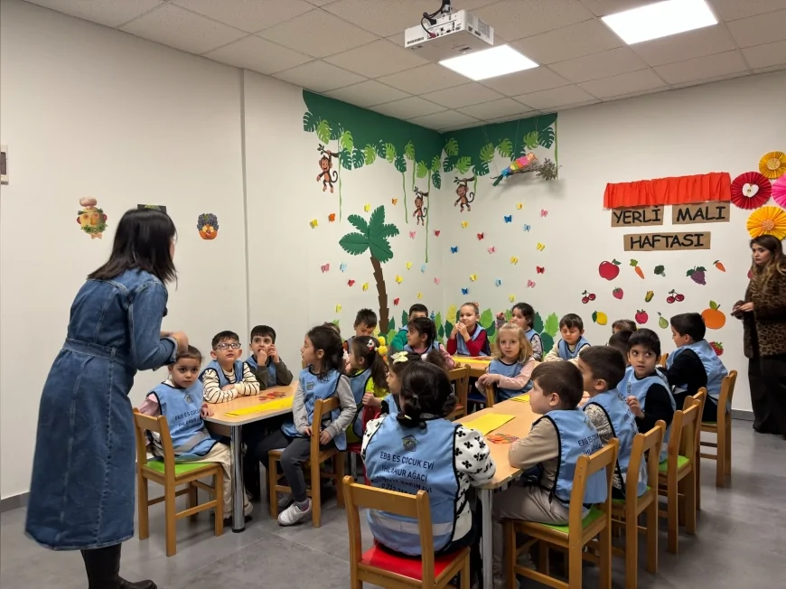 Eskişehir Büyükşehir Belediyesi’nden Yerli Malı Haftası’nda Çocuklara Yerel Lezzetlerle Farkındalık Atölyesi