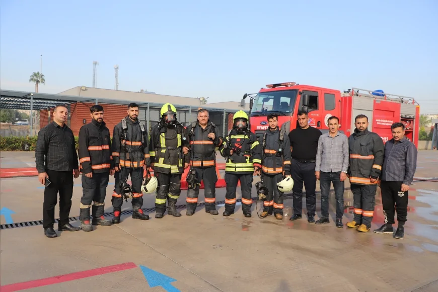 Mersin Büyükşehir Belediyesi Ata Eğitim Merkezi, Derecik Belediyesi İtfaiyesine Beş Günlük Kapsamlı Eğitim Verdi