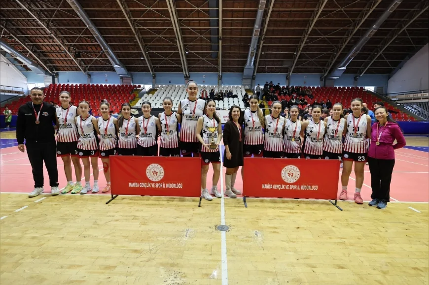 MANİSA’DA OKUL SPORLARI BASKETBOL İL ŞAMPİYONLARI BELLİ OLDU FİNAL MAÇLARI NEFES KESTİ