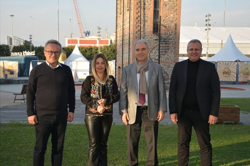 İZBAŞ Yönetim Kurulu Başkanı Eyüp Sevimli İzmir Gazeteciler Cemiyeti’ni Ziyaret Etti