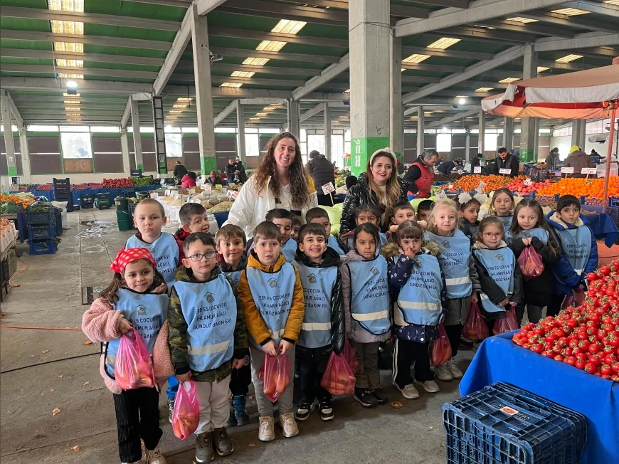 Eskişehir Büyükşehir Belediyesi Çocuk Evleri Yerli Malı Haftası’nda Kapalı Pazarda Yerli Üretimi Tanıdı
