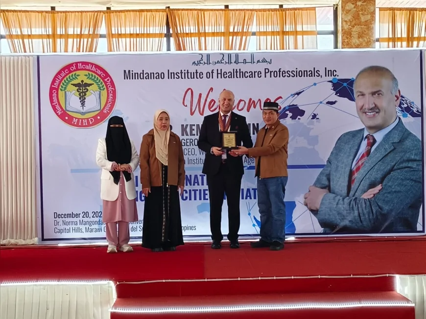 Uluslararası Sağlıklı Yaşlanma Elçisi Dr. Kemal Aydın Mindanao’da: “Sağlıklı Yaşlanma Temel Bir İnsan Hakkıdır”