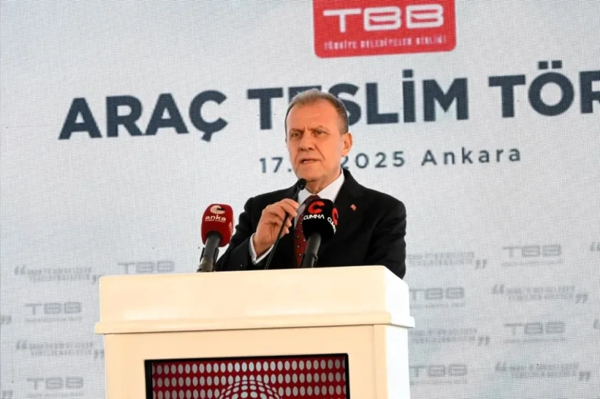 TBB 55 BELEDİYEYE 59 ARAÇ HİBE ETTİ, SEÇER: “ÖNCELİĞİMİZ DEPREM BÖLGESİ” [DETAY HABER]