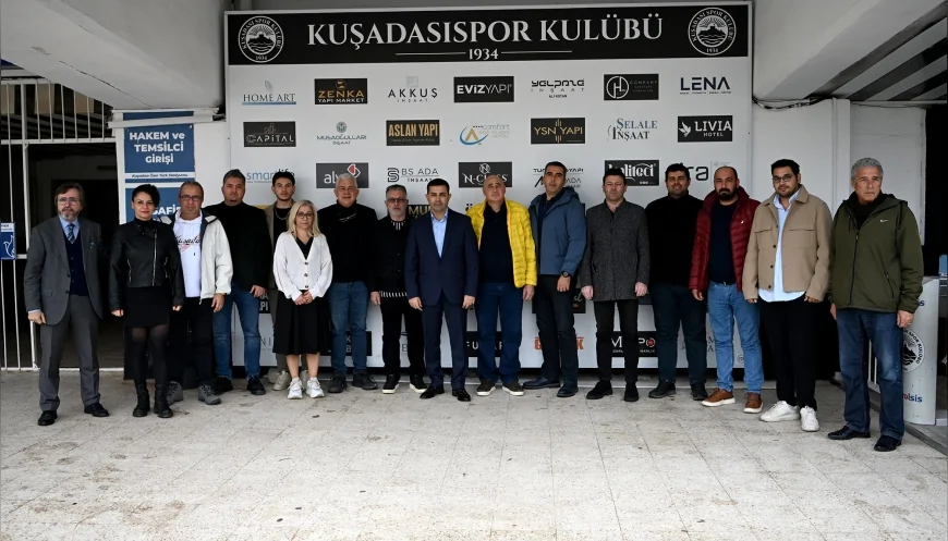 Kuşadasıspor Olağanüstü Genel Kurulunda Başkanlığa Hüseyin Toydemir Seçildi Yeni Dönem Resmen Başladı