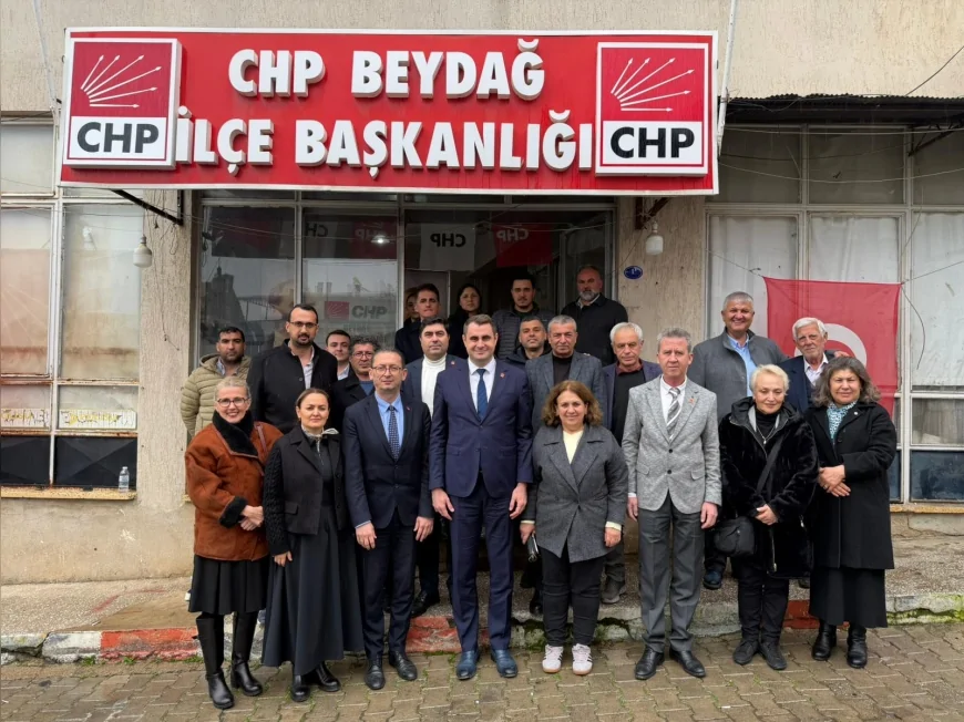 CHP İZMİR İL BAŞKANI ÇAĞATAY GÜÇ KİRAZ BEYDAĞ VE ÖDEMİŞ TURUNDA: “BU İKTİDARIN ÇÖZEMEDİĞİ SORUNLARI ÇOK KISA SÜREDE ÇÖZMEK ÜZERİNDEYİZ”