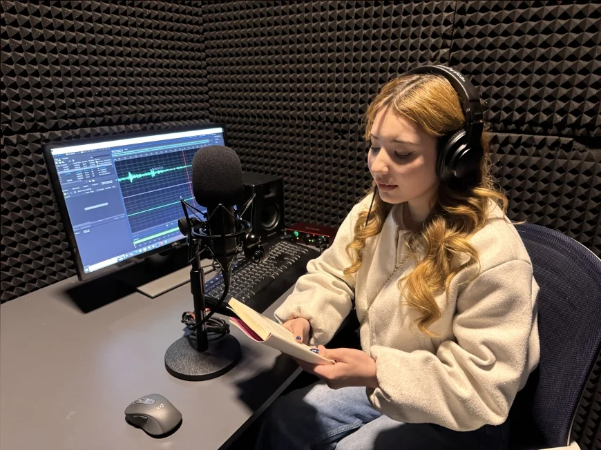 Çorum Belediyesi Sesli Kütüphanesi Öğrencilerin Ziyaretiyle İlgi Odağı Oldu