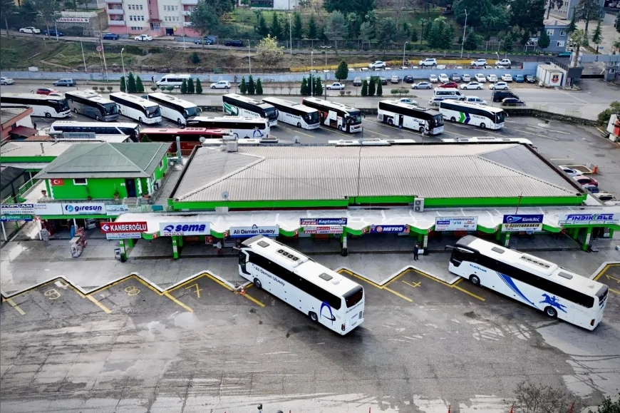 Giresun Şehirler Arası Otobüs Terminali 2025’te 29 Bin Sefer ve 421 Bin Yolcu Hareketiyle Yoğun Bir Yılı Tamamladı