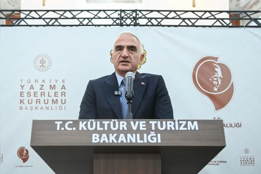 Kültür ve Turizm Bakanı Mehmet Nuri Ersoy: “Şeyh Hamdullah’ın 505 yıllık mirası Amasya’da yeniden hayat buluyor”