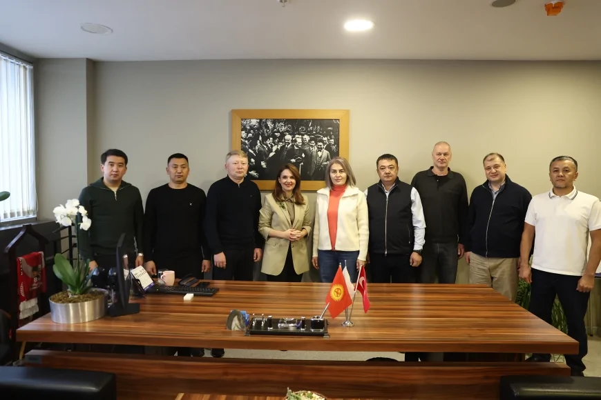 Antalya Büyükşehir Belediyesi Kızıllı Katı Atık Tesisi Kırgızistan’dan Gelen Heyete Örnek Oldu