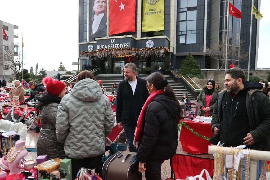 Buca Belediyesi Yeni Yıl Hediyelik Eşya Pazarı’nı Açıyor: Yerel Üretici İçin Dayanışma Vurgusu