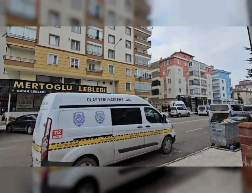 Çorum Ulukavak Mahallesi’nde 8’inci kattan düşen Süleyman Dinçay hayatını kaybetti