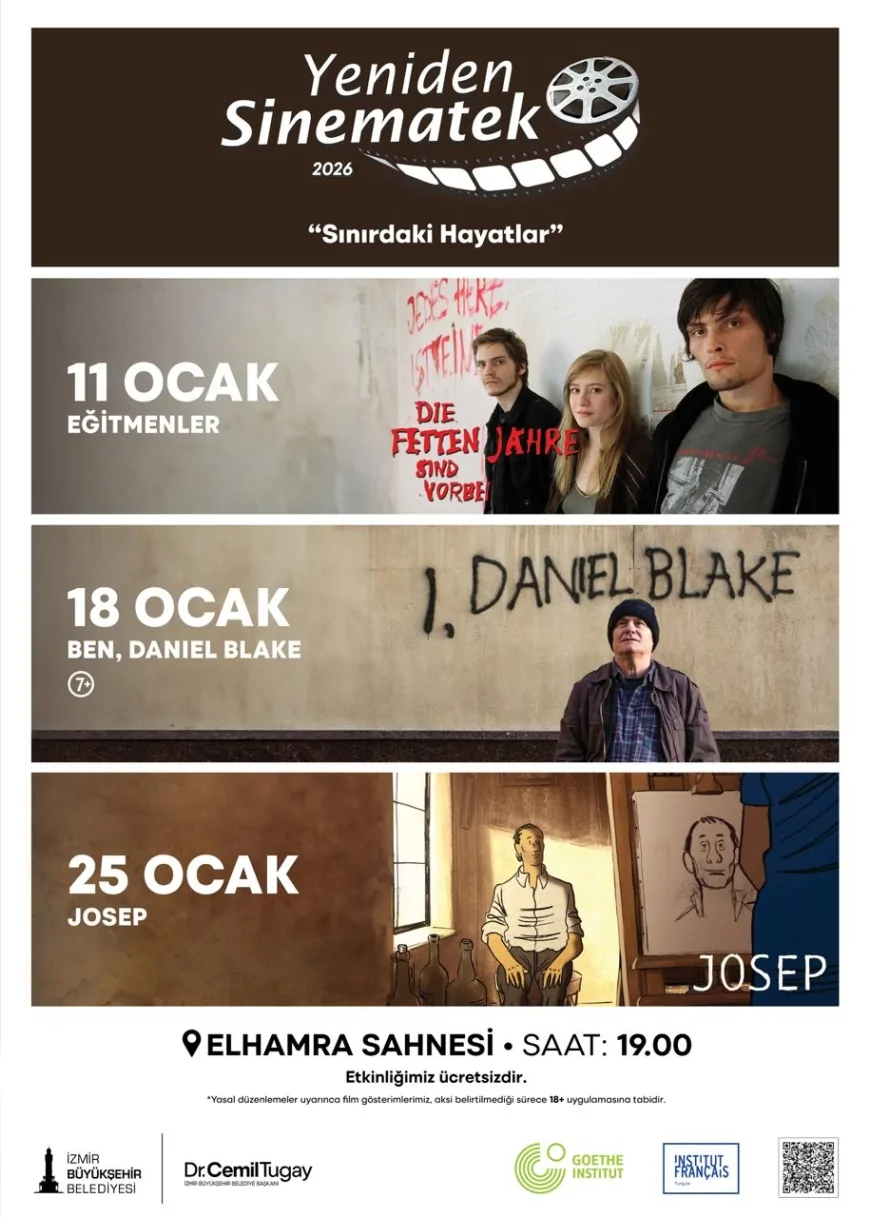 Yeniden Sinematek’in 2026 Ocak Seçkisi Başlıyor: “Sınırdaki Hayatlar” Elhamra Sahnesi’nde