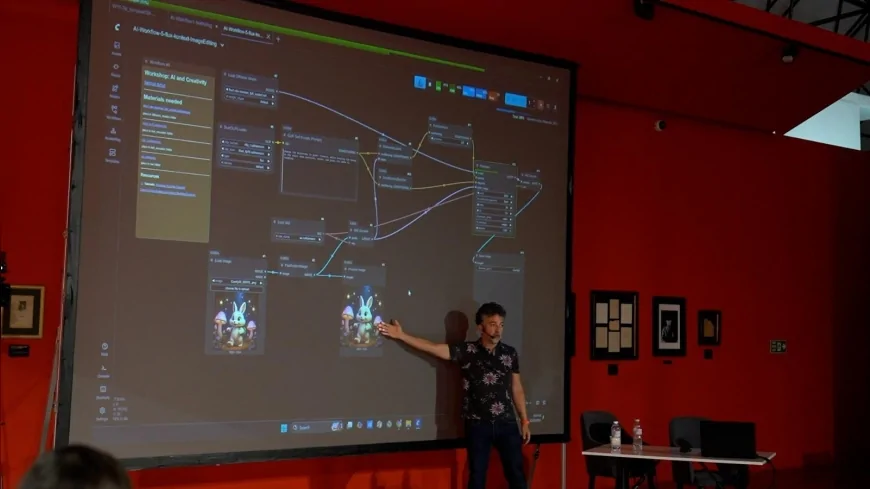 İzmir Büyükşehir Belediyesi Atlas Pavyon’da Yapay Zeka Çağını Tartıştı: “Yeni Medya ve Dijital Sanat” Masterclass Programı Düzenlendi