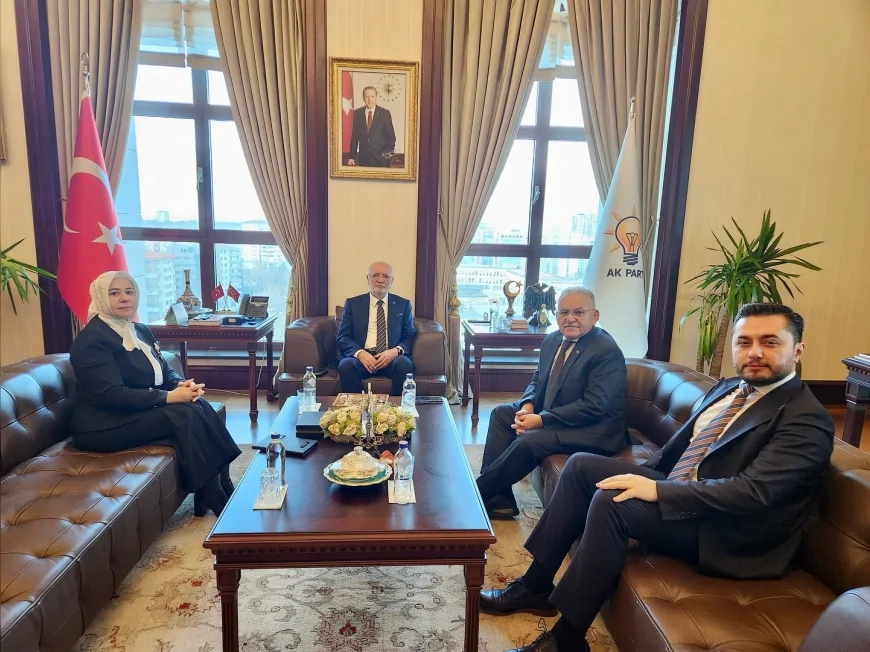 Kayseri Büyükşehir Belediye Başkanı Dr. Memduh Büyükkılıç’tan Ankara Temasları: Erkilet Tramvayı ve Spor Yatırımları Masada