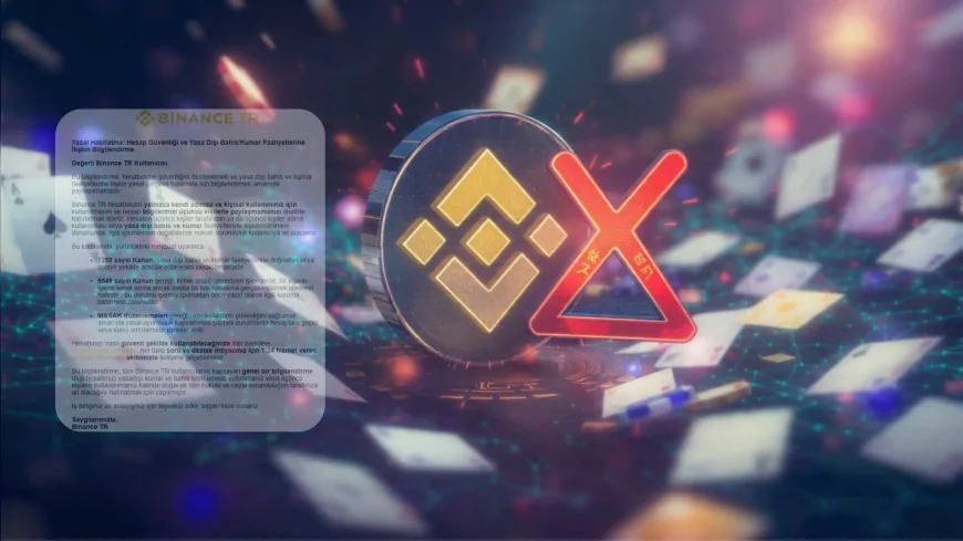 Binance TR’den Yasa Dışı Bahis ve Kumar Uyarısı: “Hesabın Üçüncü Kişilerce Kullanımında Sorumluluk Kullanıcıya Ait”