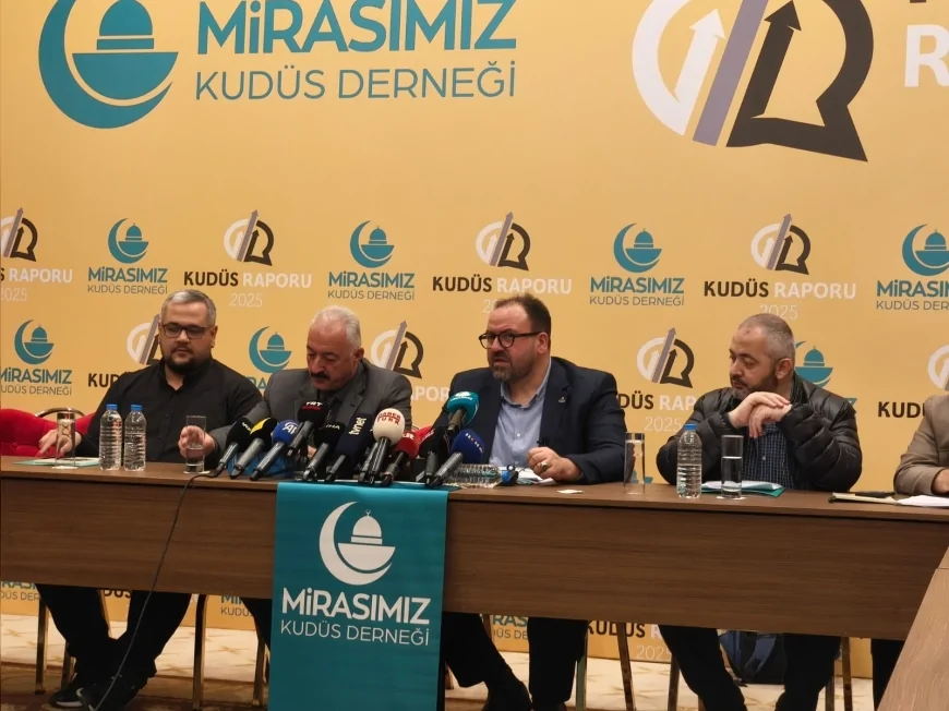 Mirasımız Kudüs Derneği 2025 Kudüs Raporu’nu İstanbul’da Açıkladı: “Kudüs’te İhlaller Tarihin En Ağır Noktasında”