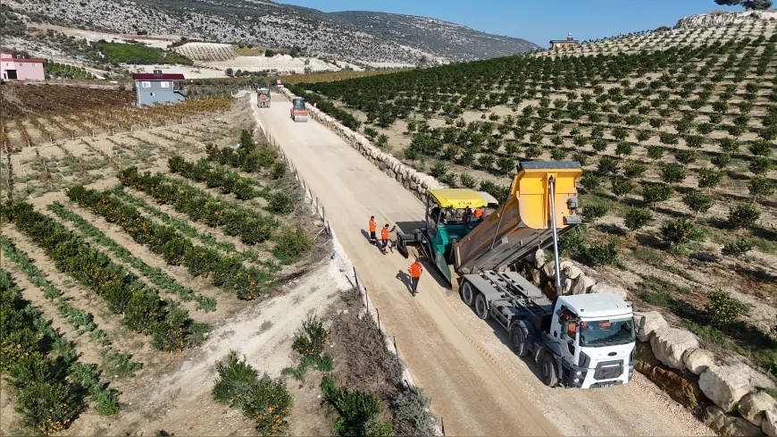 Mersin Büyükşehir Belediyesi Akdeniz Esenli-Hebilli Bağlantı Yolunu Tamamladı: Kırsal Ulaşımda Standart Yükseldi