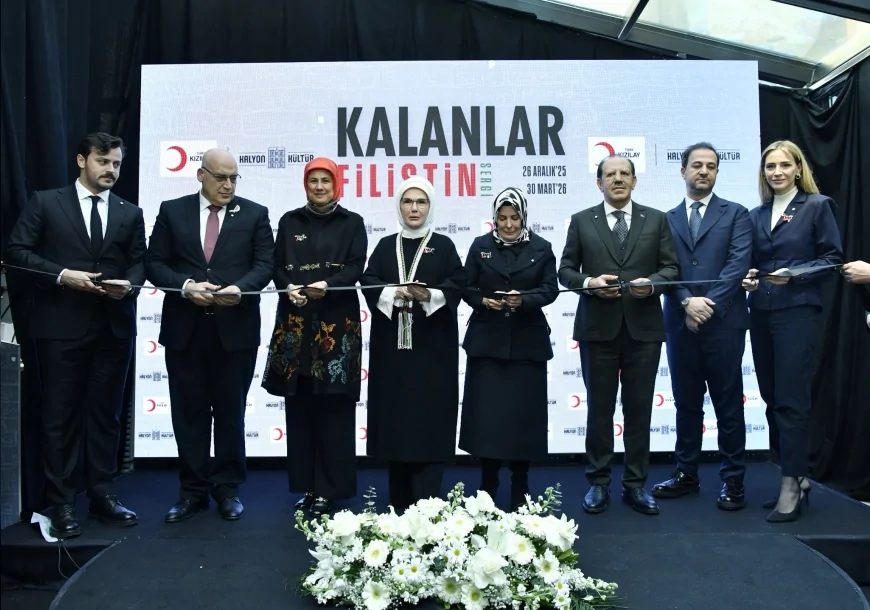 Cumhurbaşkanı Recep Tayyip Erdoğan’ın eşi Emine Erdoğan: “Filistin’i savunmak tüm insanlığın insan kalma hakkını savunmaktır”