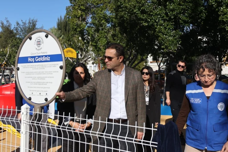 Muğla Büyükşehir Belediyesi Bodrum’da Çocuk Dostu Projeleri Hayata Geçirdi Güvenli ve Engelsiz Parklar Açıldı