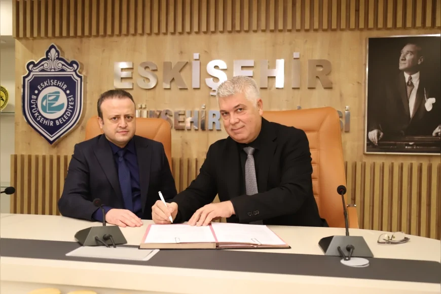 Eskişehir Büyükşehir Belediyesi ile HKMO Ankara Şubesi arasında hafriyat yönetiminde şeffaflık protokolü imzalandı