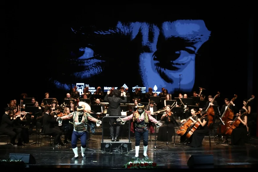 Atatürk Sanat Merkezi’nde “Mihenk” Senfonik Sahne Eseriyle Atatürk’ün Ankara’ya Gelişinin 106. Yılı Anıldı