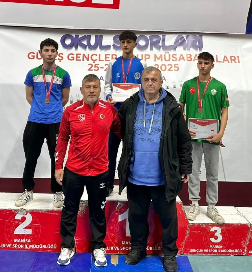 Okul Sporları Güreş Gençler A Grup Müsabakaları Manisa’da Tamamlandı Türkiye Şampiyonası Bileti Sahiplerini Buldu