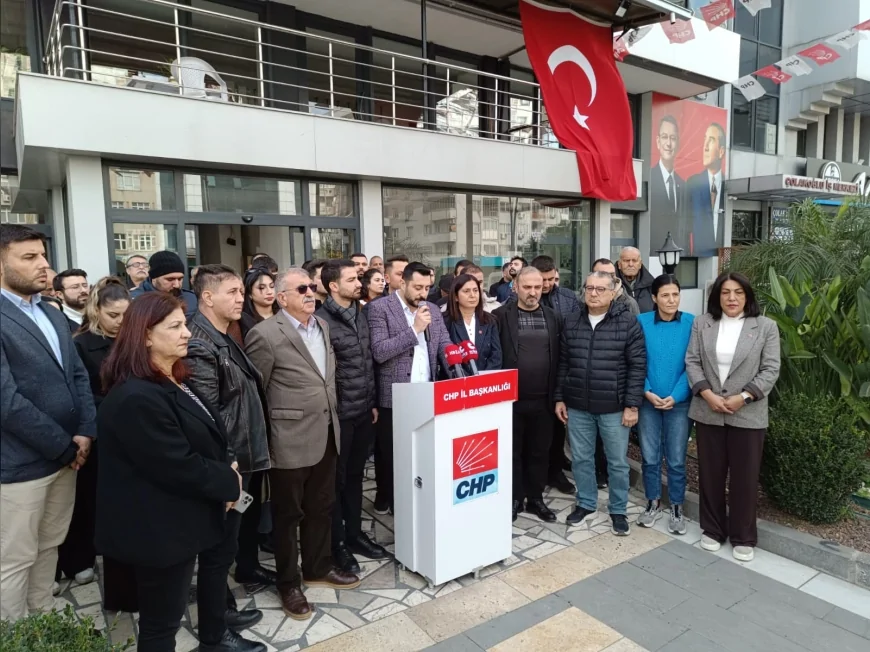 CHP Adana İl Gençlik Kolları Başkanı Ahmet Tanık: “Millet Susmaz, Gençler Teslim Olmaz”