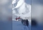 Hakkari Şemdinli’de Yoğun Kar Ulaşımı Kesti Helikopter Ambulansla 8 Aylık Gebe Hastaneye Ulaştırıldı