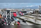 Denizli Büyükşehir Belediyesi ve Baltalı Grup İş Birliğiyle Yapılan Batı Ege GYO Yaya Üst Geçidi Törenle Hizmete Açıldı