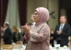Cumhurbaşkanı Recep Tayyip Erdoğan’ın eşi Emine Erdoğan: “Türkiye Dokuma Atlası-Kumaşın Hafızası sergisinin hayırlı olmasını diliyorum”