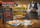 Ticaret Bakanlığı Fiyat Etiketi Yönetmeliğini Değiştirdi: Restoran ve Kafelerde Servis Kuver ve Masa Ücreti Alınamayacak