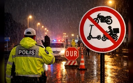 Yalova Valiliği’nden olumsuz hava koşulları nedeniyle il genelinde geçici trafik tedbiri kararı