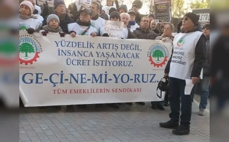 Tüm Emeklilerin Sendikası Eskişehir Şubesi Hukuk Sekreteri Musa Demiral: “Emekliye Açlık, Yandaşa Saltanat Bu Yağma Düzeni Yıkılacak”