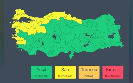 Meteoroloji Genel Müdürlüğü’nden 3 Ocak uyarısı: Ege’de kuvvetli yağış Marmara ve Karadeniz’de fırtına bekleniyor