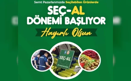 Çorum Belediyesi Semt Pazarlarında Yeni Uygulamayı Duyurdu: “Seç-Al Dönemi 5 Ocak 2026’da Başlıyor”