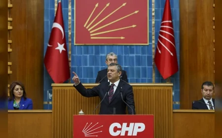 CHP Genel Başkanı Özgür Özel: “Bu düzenin adı AK Parti’nin kara düzenidir”
