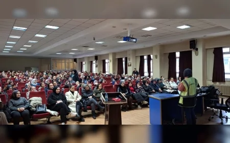 Çorum’da İUP Personeline İş Sağlığı ve Güvenliği Eğitimi Verildi