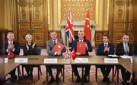 Türkiye-Birleşik Krallık JETCO VIII Toplantısı Londra’da Gerçekleşti: “2026-2027 Yol Haritasını Birlikte Oluşturduk”