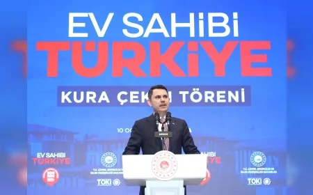 Çevre, Şehircilik ve İklim Değişikliği Bakanı Murat Kurum: “Ev Sahibi Türkiye Kampanyamızda 81 İlde 500 Bin Sosyal Konut Konuşacak”