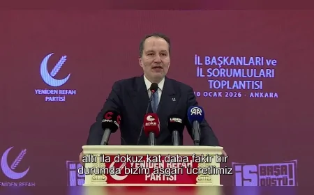 Yeniden Refah Partisi Genel Başkanı Dr. Fatih Erbakan: “Türk ve Kürt kardeşliğini kimse bozamayacak.”