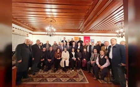 Çamlıdere Belediye Başkanı Adem Ceylan Ankara’da Birlik Sohbetleri’nde Çamlıdere’nin Geleceğini Anlattı