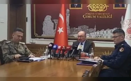 Çorum Valisi Ali Çalgan: 2025’te 4 Bin 580 Aranan Şahıs Yakalandı Trafik Kazalarında Can Kaybı Yüzde 44 Azaldı