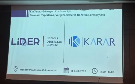 Kâr Amacı Gütmeyen Kuruluşlar İçin Finansal Raporlama, Vergilendirme ve Denetim Sempozyumu: Kamu, Denetim ve Sivil Toplum Temsilcileri Bir Araya Geldi