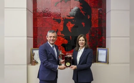 Cumhuriyet Halk Partisi Genel Başkanı Özgür Özel: “Her iki parti kol kola, dayanışma içinde iktidar için yürüyor”