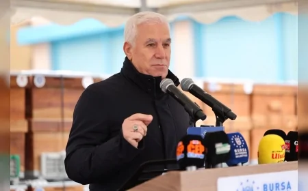 Bursa Büyükşehir Belediye Başkanı Mustafa Bozbey: “Üreteni hiçbir zaman yalnız bırakmayacağız, desteğimiz sosyal belediyecilik anlayışımızın yansımasıdır”