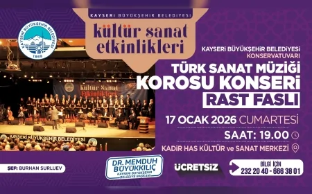Kayseri Büyükşehir Belediyesi Konservatuvarı Türk Sanat Müziği Korosu: “Rast Faslı Türk Musikisi’nin Zarafetini Yansıtıyor”